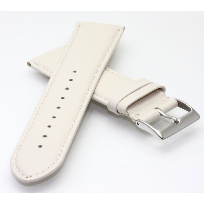 Uhrenarmband mit Unterlage Jungkalb Modell U-Chur königsblau 22 mm