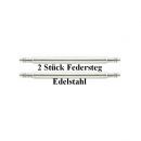2 Stk. Federsteg 22/1,8 mm Edelstahl mit Doppelkopf