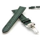 Echt Strauß Uhrenband Modell Liberty-FS grün 24 mm...