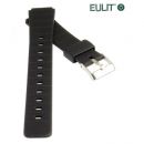Eulit Kunststoff Uhrenband Modell-137 schwarz 16 mm,...