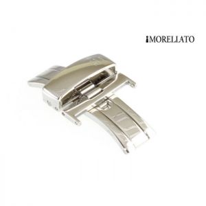 Morellato Butterfly- Faltschließe Edelstahl poliert Modell Bridge, 16 mm