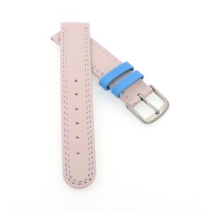 Kalbsleder Kinder-Uhrenarmband Modell Junior lotus-rosa 16 mm
