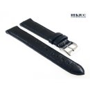 Herzog echt Strauß Uhrenarmband Modell Strauß-NL schwarz 16 mm