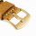 Breitdornschließe Edelstahl gold matt gebürstet Modell BD-66, 26 mm