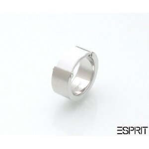 Esprit Ring, Grösse 69/22 Edelstahl Leder - unisex