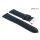 Morellato Velours-Leder Uhrenarmband Modell Capture schwarz 18 mm