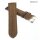 Morellato Velours-Leder Uhrenarmband Modell Capture cognac 18 mm