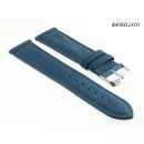 Morellato Velours-Leder Uhrenarmband Modell Capture blau 18 mm