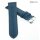 Morellato Velours-Leder Uhrenarmband Modell Capture blau 18 mm