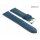 Morellato Velours-Leder Uhrenarmband Modell Capture blau 18 mm