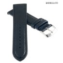 Morellato Kalbs-Leder Uhrenarmband Modell Auris schwarz 20 mm