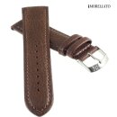 Morellato Kalbs-Leder Uhrenarmband Modell Auris mahagoni 20 mm