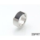 Esprit Ring, Gr&ouml;sse 62/20 Edelstahl Leder - unisex