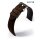 EULIT Rindleder Uhrenarmband Modell Montreal wasserfest mocca 22 mm