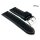 Diloy Premium Rallye Uhrenarmband Modell Formula Easy-Klick schwarz-WN 22 mm
