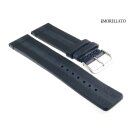 Morellato Kalbsleder Uhrenarmband Modell Vermeer schwarz 22 mm