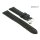 Morellato Stoff-Textil Uhrenarmband Modell Sisley braun-schwarz 18 mm