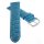 Feines Alligator Leder Uhrenarmband Modell Genf-71S XL-extralang türkis 22 mm