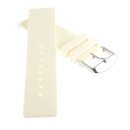 Silikon Design Uhrenarmband Modell Rhodos-DS beige-creme...