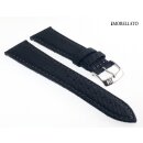 Morellato Canvas Textil Uhrenarmband Modell Parkour schwarz 18 mm, wasserfest