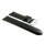 Feines englisches Bridle-Leder Uhrenarmband Modell Cambridge schwarz 18 mm