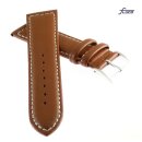 Fluco Rindleder Uhrenarmband Modell Rio cognac 18 mm...