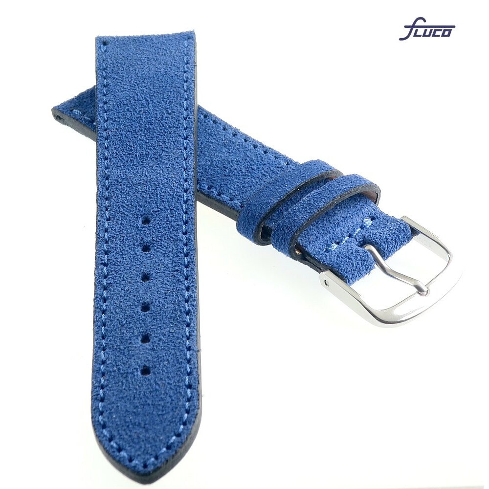 Fluco Antik Rindleder Uhrenarmband Modell Troja Braun 20 Mm Handarbei