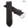 Fluco Veloursleder Uhrenarmband Modell Oslo-XS mocca 18 mm Handarbeit