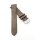 Fluco Veloursleder Uhrenarmband Modell Oslo-XS taupe 22 mm Handarbeit