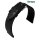 Barington Rindleder Uhrenarmband Modell Bauhaus schwarz 22 mm, Handarbeit