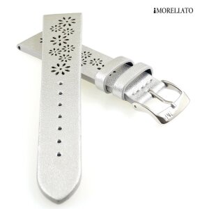 Morellato Design Uhrenarmband Modell Flowers silber 16 mm