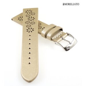Morellato Design Uhrenarmband Modell Flowers gold 16 mm