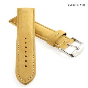 Morellato Velours-Leder Uhrenarmband Modell Bernini cognac 18 mm