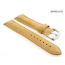 Morellato Velours-Leder Uhrenarmband Modell Bernini cognac 18 mm