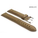 Morellato Velours-Leder Uhrenarmband Modell Bernini khaki-grün 22 mm