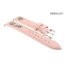 Morellato Microfaser-Leder Uhrenarmband Modell Garden rosa 16 mm