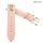 Morellato Microfaser-Leder Uhrenarmband Modell Garden rosa 16 mm