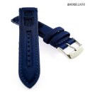 Morellato Stoff-Textil Uhrenarmband Modell Swim-3D blau wasserfest 22 mm
