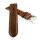 Rindleder Uhrenarmband Modell Mainz Rallye cacao 22 mm, Vegetabil