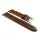 Rindleder Uhrenarmband Modell Mainz Rallye cacao 22 mm, Vegetabil