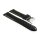 Rindleder Uhrenarmband Modell Mainz schwarz 24 mm, Vegetabil