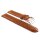 Rindleder Uhrenarmband Modell Mainz cognac 24 mm, Vegetabil
