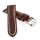 Alligator Uhrenarmband Modell Solothurn mocca 18 mm