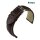 Barington Rindleder Uhrenarmband Modell Chronomaster mocca 20 mm, Handmade