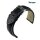 Barington Rindleder Uhrenarmband Modell Chronomaster schwarz 22 mm, Handmade