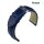 Barington Rindleder Uhrenarmband XL-extralang Modell Chronomaster blau 20 mm