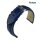 Barington Rindleder Uhrenarmband XL-extralang Modell Chronomaster blau 22 mm