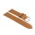 Feines Leder-Uhrenarmband Basel-XL cognac 20 mm