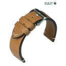 Eulit Vintage Rindleder Uhrenarmband Modell Retro cognac...