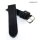 Morellato Lycra-Stoff Uhrenarmband Modell Freestyle schwarz-blau-gelb 20 mm, wasserfest